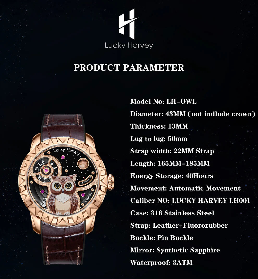 OWL ROSE GOLD