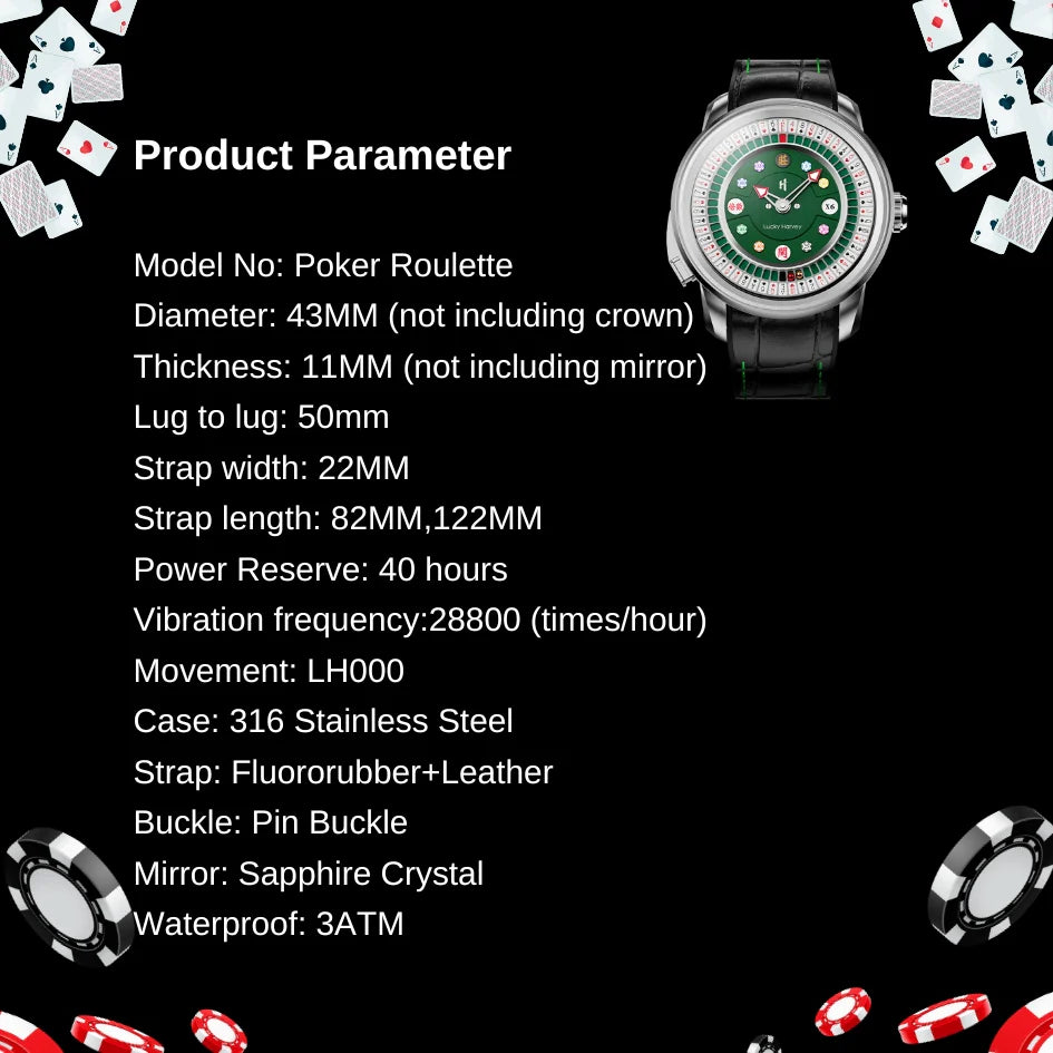 POKER ROULETTE SILVER