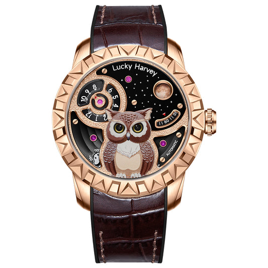 OWL ROSE GOLD